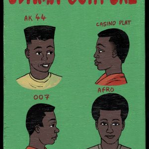 Obama Coiffure - Mini Signboard