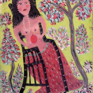 Woman with an Apple
