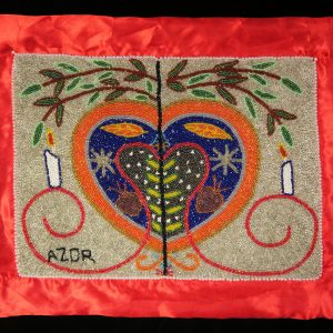Erzulie Freda Beaded Vodou Flag