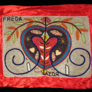 Erzulie Freda Beaded Vodou Flag