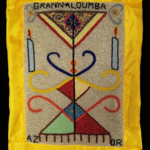 Gran Naloumba Beaded Vodou Flag