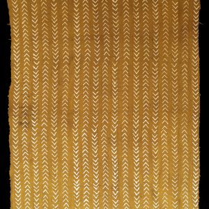 Yellow Bogolanfini - Kola-cloth tafé (wrapper)
