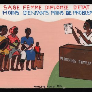 Sage Femme Diplomee D'Etat - Mini Signboard 