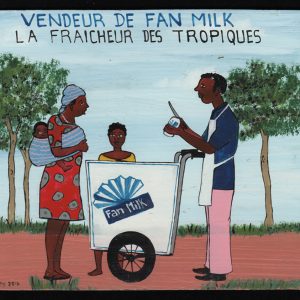 Vendeur de Fan Milk - Mini Signboard