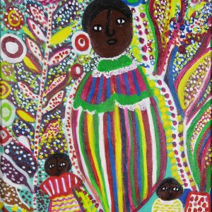 Woman with Two Children