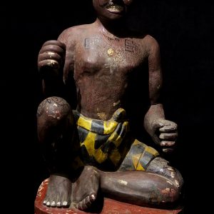Antique Burmese Seated Figure