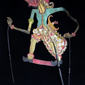 Warrior - Antique "Wayang Kulit" Javanese Shadow Puppet