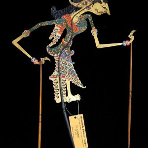 "Ratih" ("The Goddess of Love") "Wayang Kulit" Javanese Shadow Puppet by Tri Suwarno