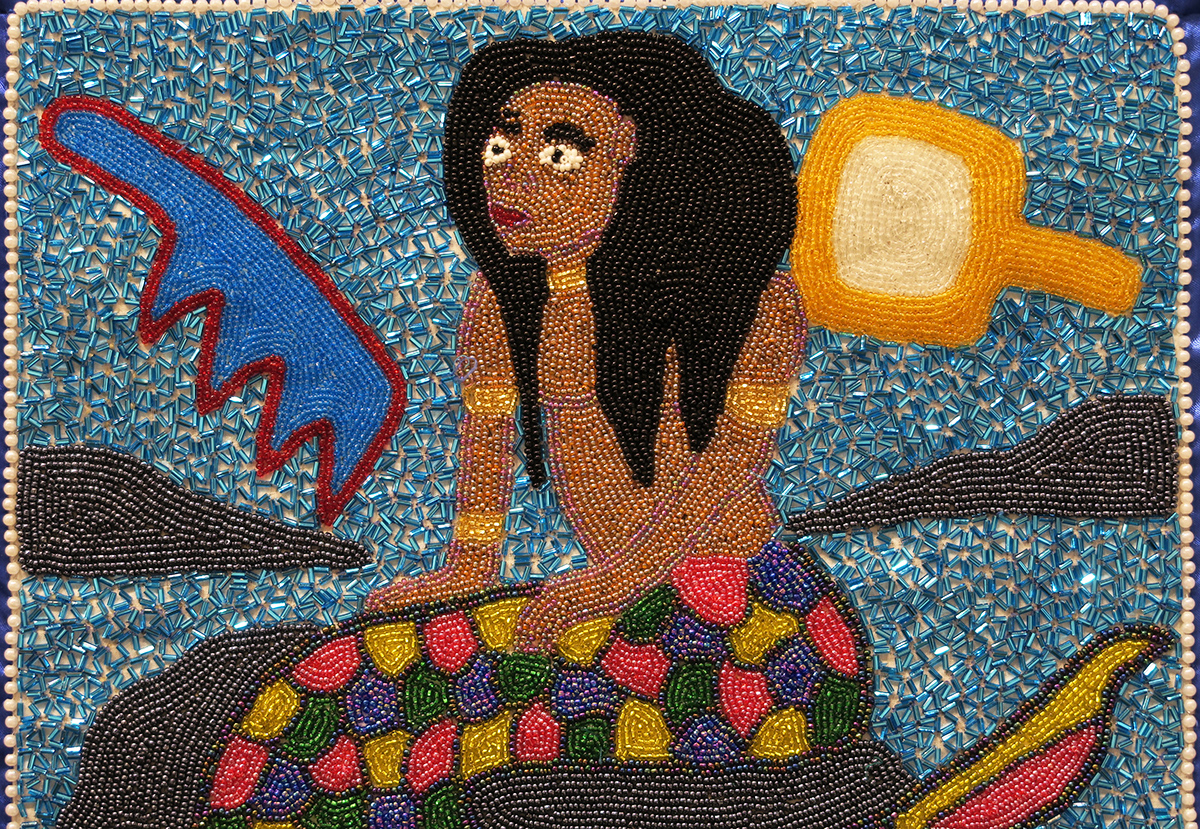 La Sirene - Vodou Flag