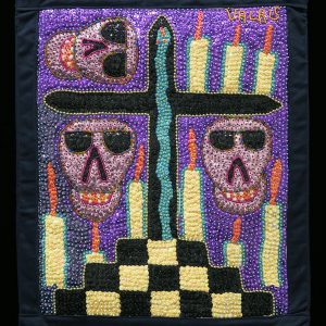 Baron La Croix - Vodou Flag