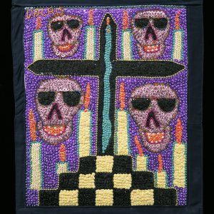 Baron La Croix - Vodou Flag