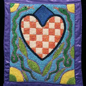 Erzulie/Damballa - Vodou Flag