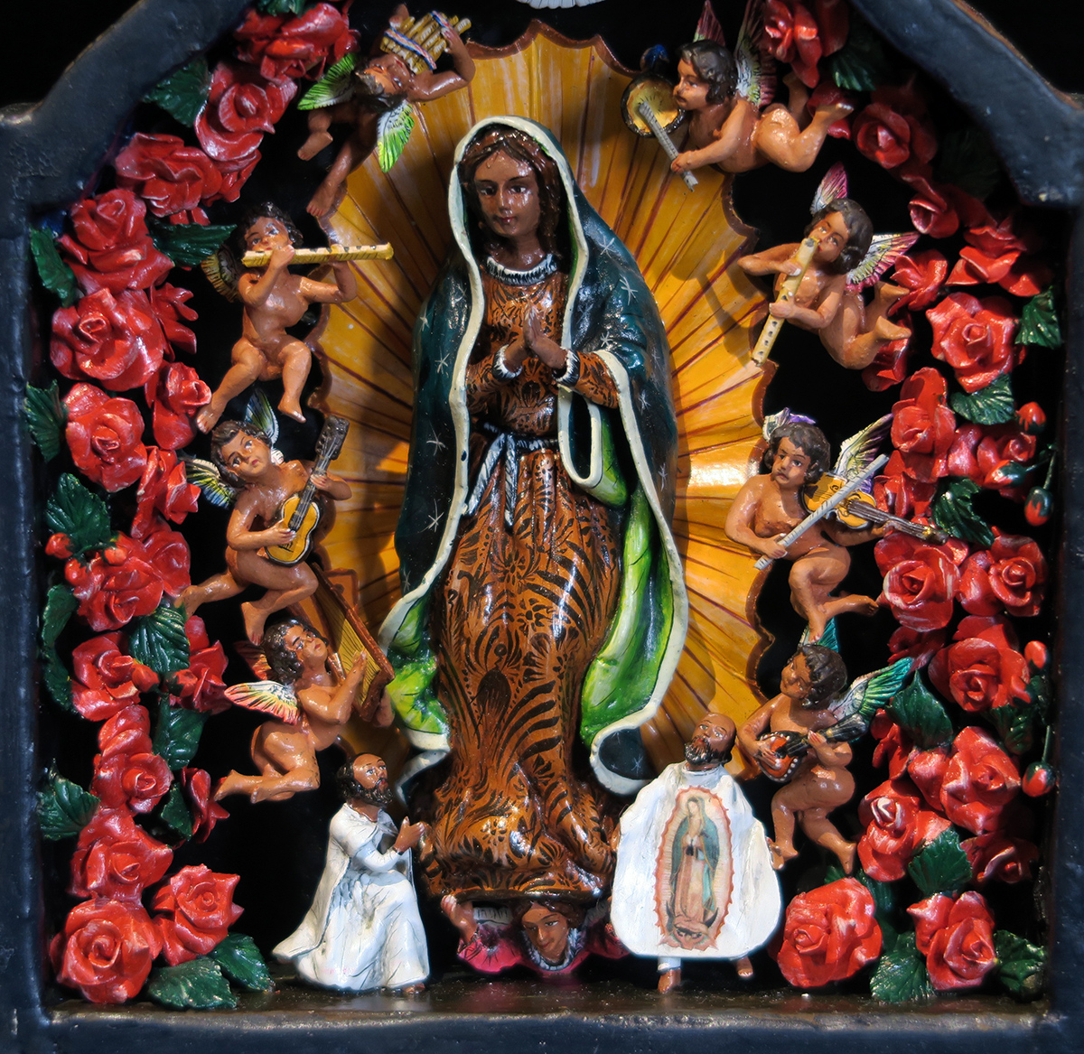Virgen de Guadalupe Retablo