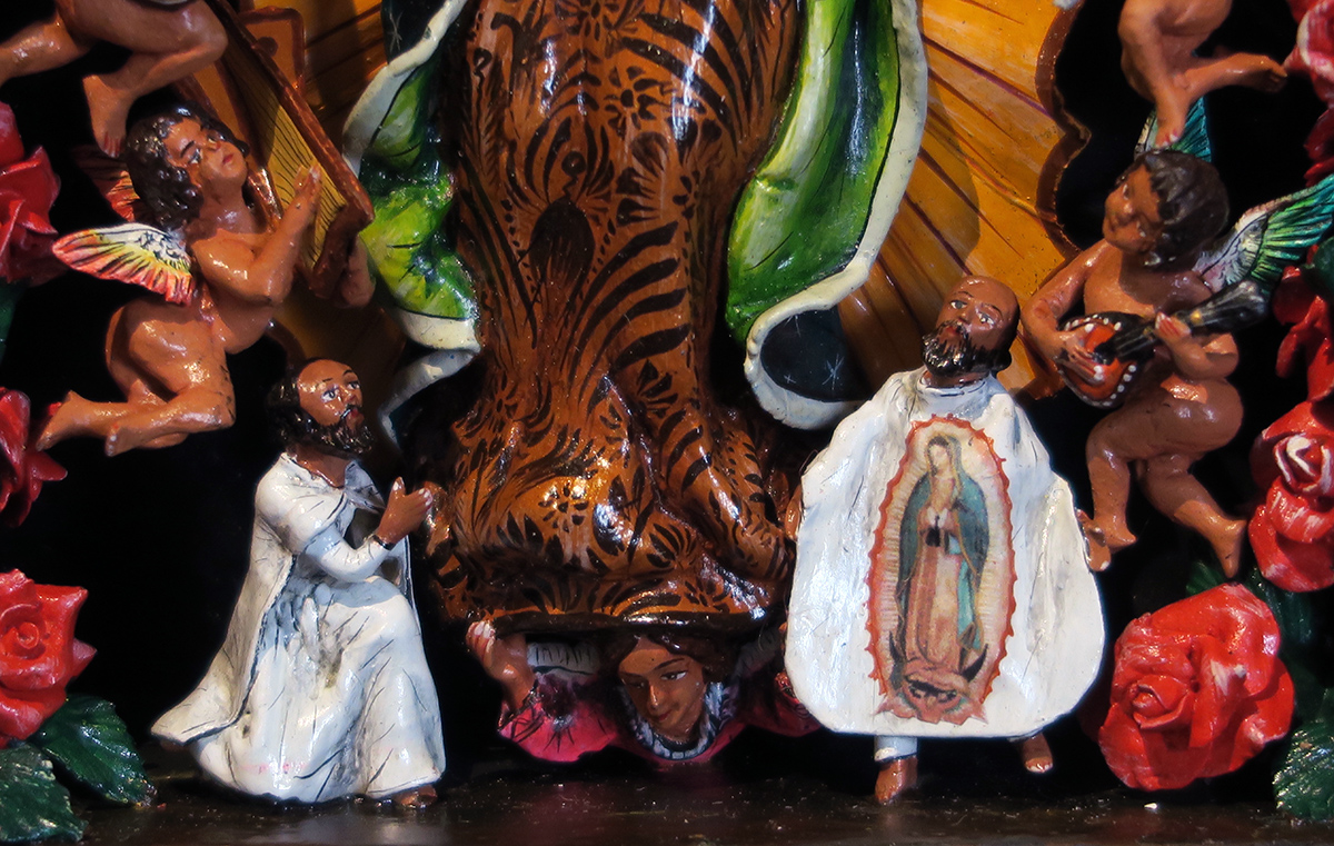 Virgen de Guadalupe Retablo