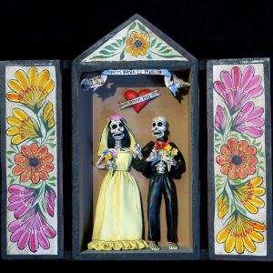 "Juntos Hasta La Muerte" - retablo
