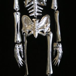 Articulated Tin Skeleton from Mexico