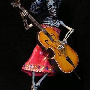 Mariachi of the Dead - retablo figure