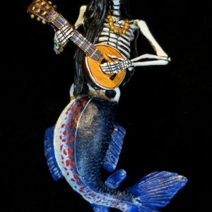 Sirena Calavera - retablo figure