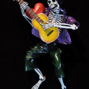 Guitarist of the Dead - retablo figure