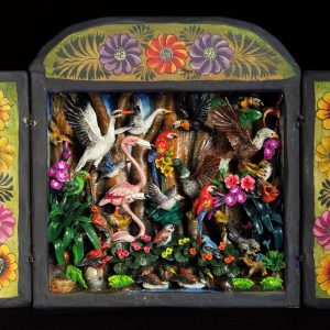Birds of Paradise - Retablo