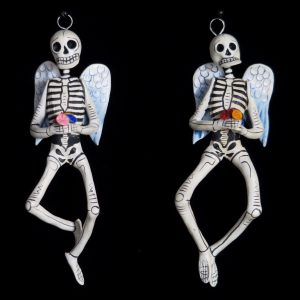 Angel Calavera Ornaments