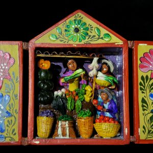 Verdulería (Fruit Stand) Retablo