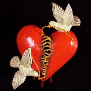 Mending a Broken Heart -  Retablo Ornament