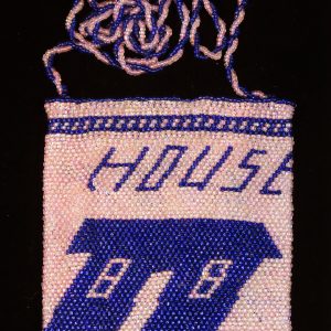"House" - Beaded Bag