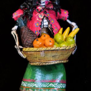 Fruit-seller of the Dead - retablo figure