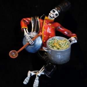 Soup Nazi of the Dead - retablo figure