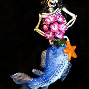 La Sirena Calavera - retablo figure