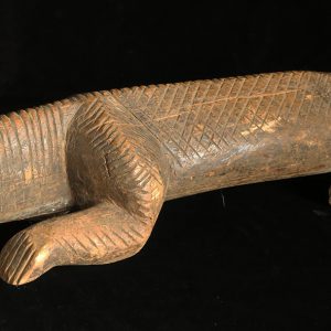 Bamana Crocodile Figure