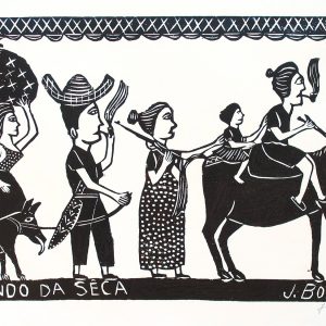 Fugindo da Seca (Fleeing the Drought) - black and white
