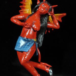 La Diabla - Retablo Sculpture