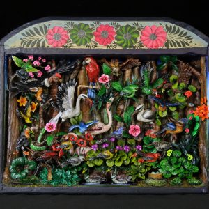 Birds of Paradise - Retablo
