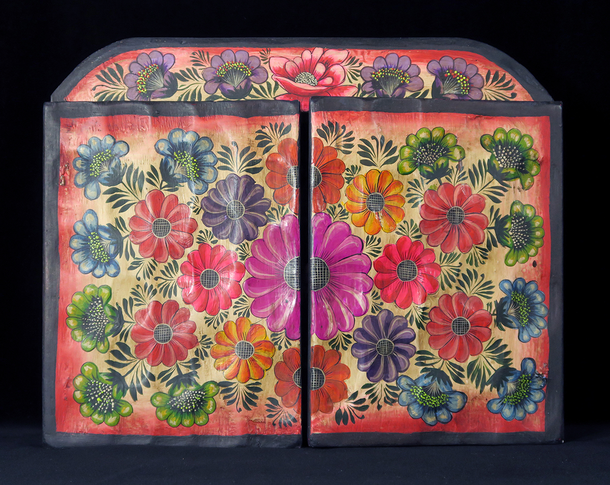 Party in the Cemetery - Day of the Dead Retablo (Version 18)