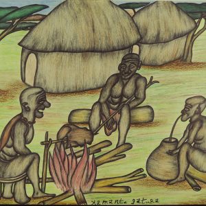 Three Men Cooking