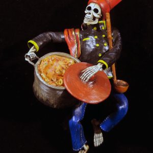 "Soup Nazi" de los Muertos - Retablo Figure