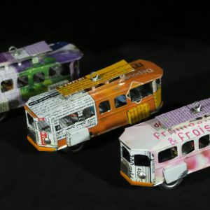 Madagascar Trolley Car Ornament