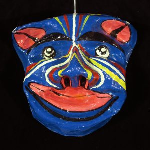 Blue Beast Carnival Mask