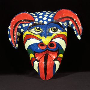 Multicolor Diable Mask