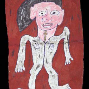 Figure on Red