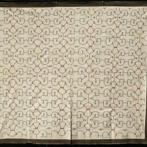 Hand-drawn Shipibo Cloth