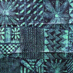 Yoruba Indigo Batik Cloth