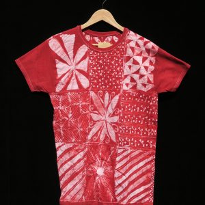 Batik T-shirt by Gasali Adeyemo - Medium