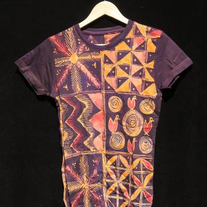 Batik T-shirt by Gasali Adeyemo - Small