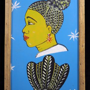 Double-faced Hair Braider's sign