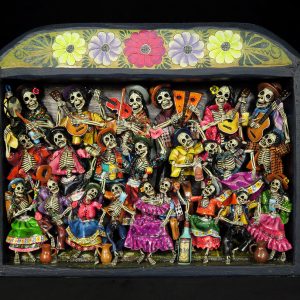 Fiesta de los Muertos (Carnival of the Dead) - Retablo (version 5)