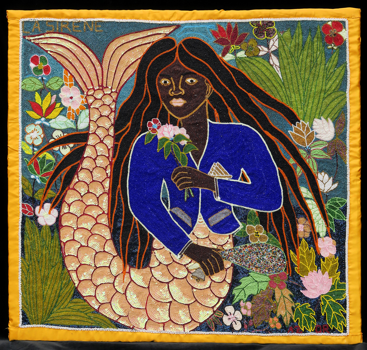 La Sirene - Vodou Flag