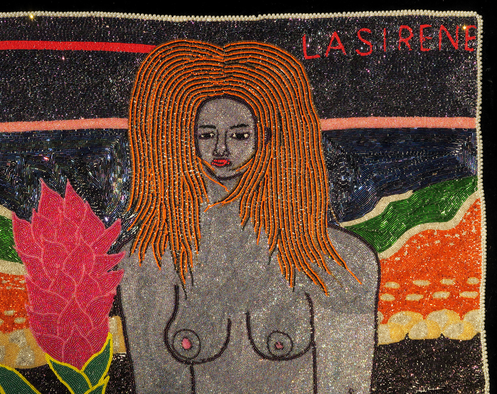 La Sirene - Vodou Flag
